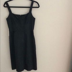 banana republic black dress